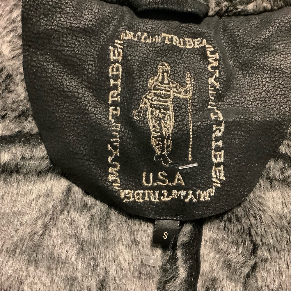 My Tribe shearling cropped jacket - Picture 13 of 13